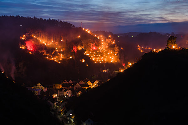 Lichterfest in Pottenstein