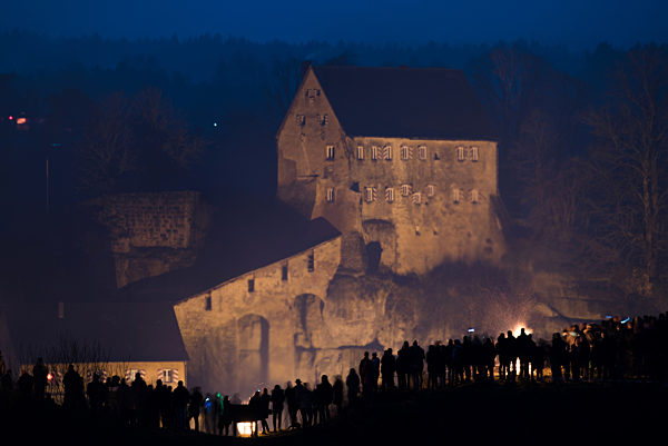 Lichterfest in Pottenstein