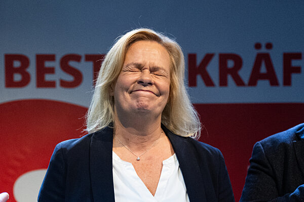 Landtagswahl Hessen - Wahlparty SPD