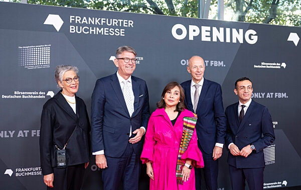Eröffnung der 77. Frankfurter Buchmesse
