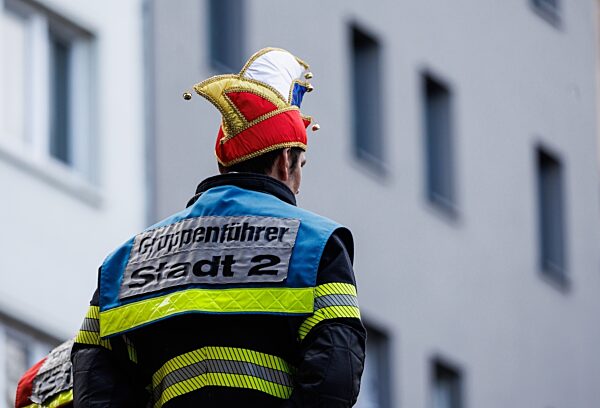 Rosenmontag am Rhein - Mainz