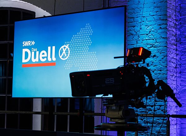 SWR-Sendung "Rheinland-Pfalz wählt - das Duell"