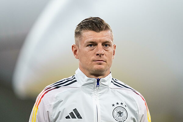 240614 Toni Kroos of Germany during line-up ahead of the UEFA Euro 2024...