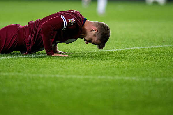 241010 during the Nations League football match between Norway and Slovenia...
