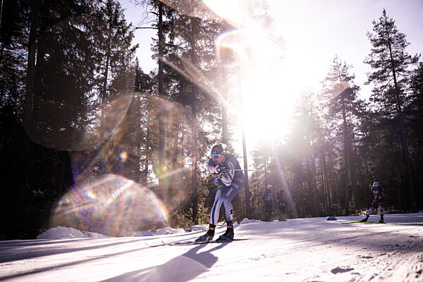 260101 Johanna Matintalo of Finland competes in the women's 20km classic...