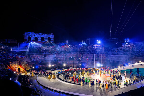 260222 General view during the Closing Ceremony of the 2026 Winter Olympics...