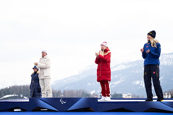 260309 Silver medalist Aurelie Richard of France...