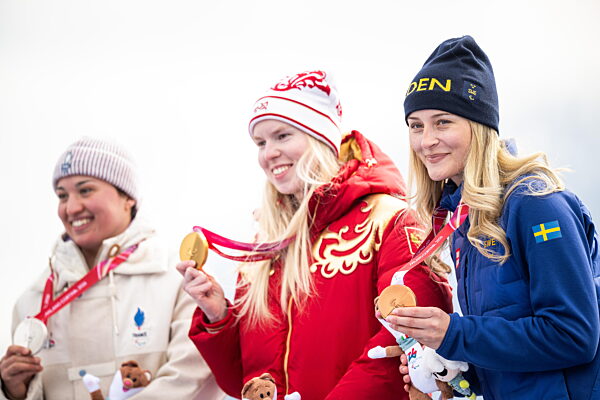 260309 Silver medalist Aurelie Richard of France...