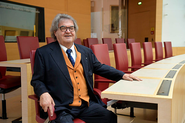 Helmut Markwort im Bayerischen Landtag in München, 2019