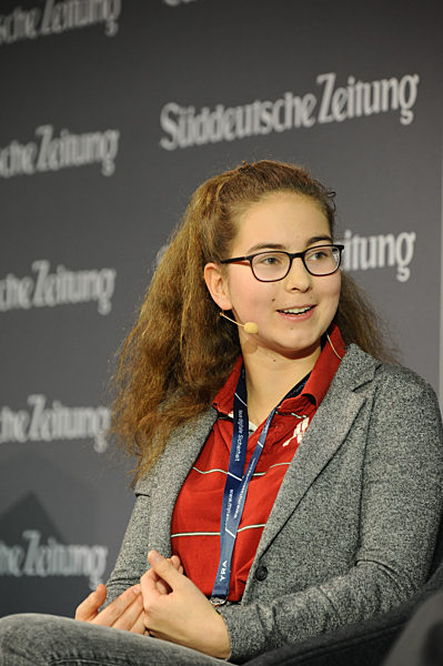 Franziska Wessel beim SZ-Wirtschaftsgipfel in Berlin, 2019