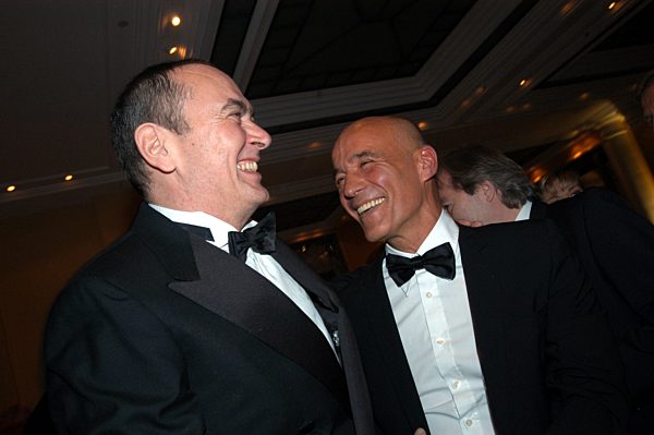 Deutscher Filmball im Bayerischen Hof mit Bernd Eichinger und Heiner Lauterbach, 2004