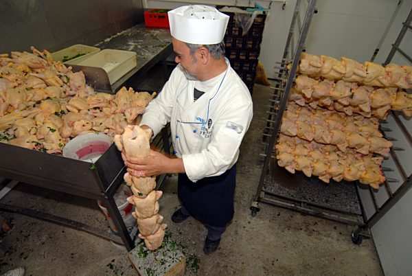 Oktoberfestküche im Löwenbräuzelt, 2006 | Kitchen at the Oktoberfest, 2006
