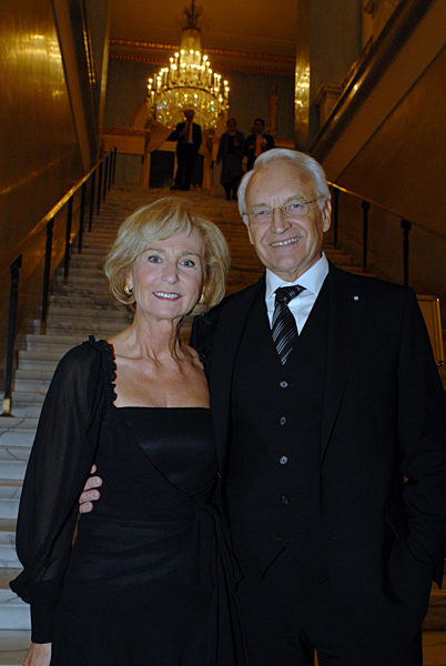 Edmund Stoiber mit Ehefrau Karin, 2009