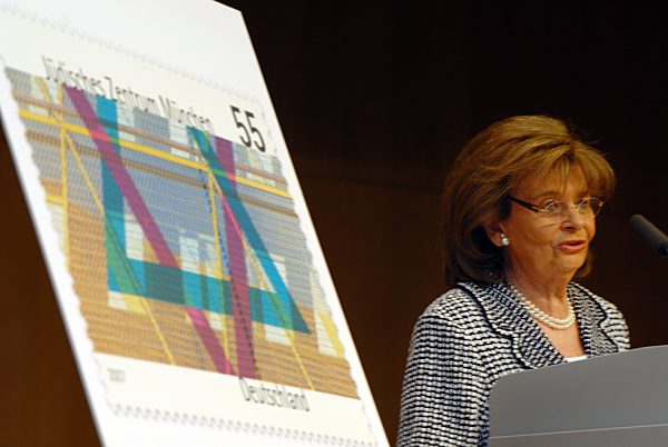 Sonderbriefmarke zur neuen Münchner Synagoge, 2007