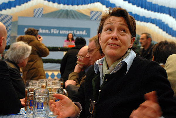 Adelheid Rupp im Fürstenrieder Festzelt, 2009