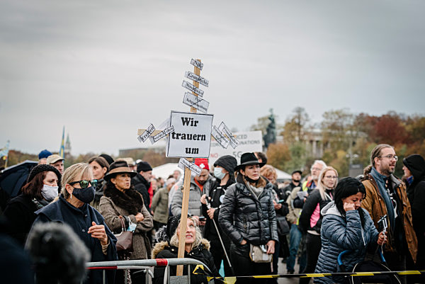Querdenker-Demonstration in München, 2020