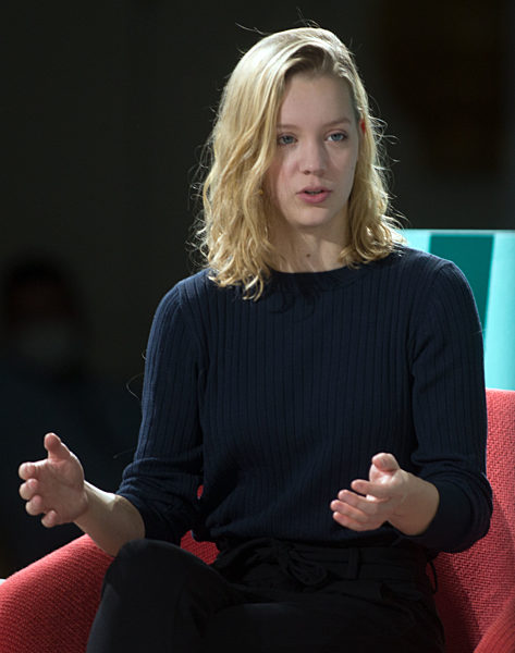 Carla Reemtsma auf dem SZ-Wirtschaftgipfel in Berlin, 2020