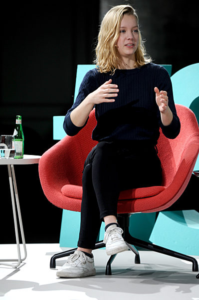 Carla Reemtsma auf dem SZ-Wirtschaftgipfel in Berlin, 2020