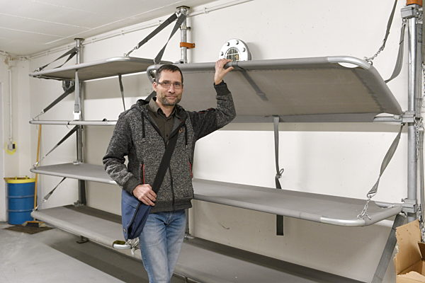 Schutzraum für den Katastrophenfall in München, 2020