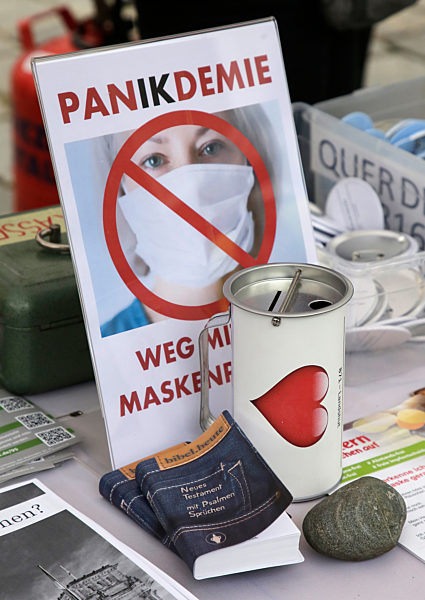 Querdenker-Demonstration in Freising, 2020