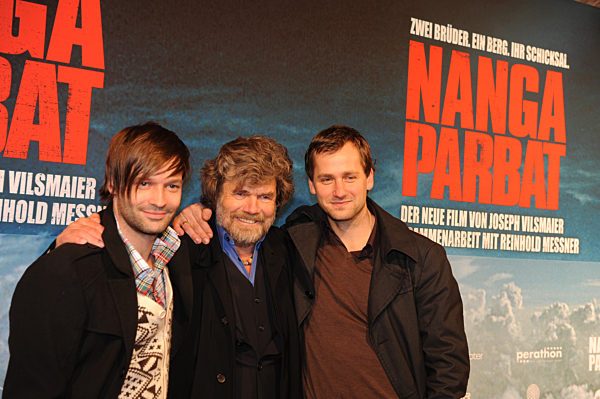 Reinhold Messner bei Filmpremiere von 'Nanga Parbat' in München, 2010
