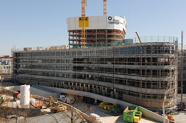 ADAC Baustelle in München, 2009