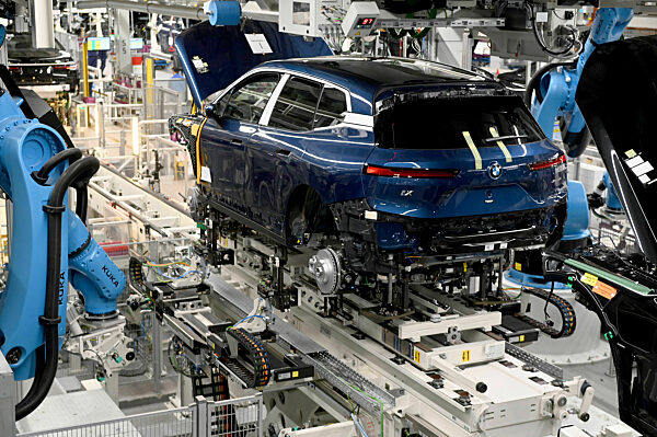 Fertigung des IX bei BMW in München, 2021