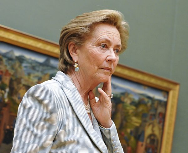 Königin Paola von Belgien besucht Alte Pinakothek in München, 2011