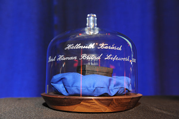 Verleihung der "Best Human Brands Award" in der Reithalle in München, 2012