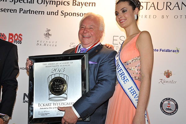 Eckart Witzigmann bei "Trüffel Küchenparty" in München, 2013