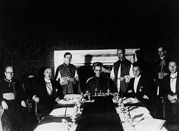 Signing of the Concordat between the German Reich and the Vatican, 1933