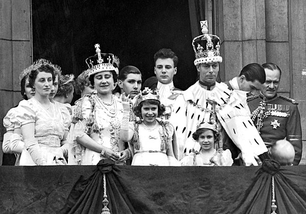 George VI. of Great Britain after the coronation, 1937
