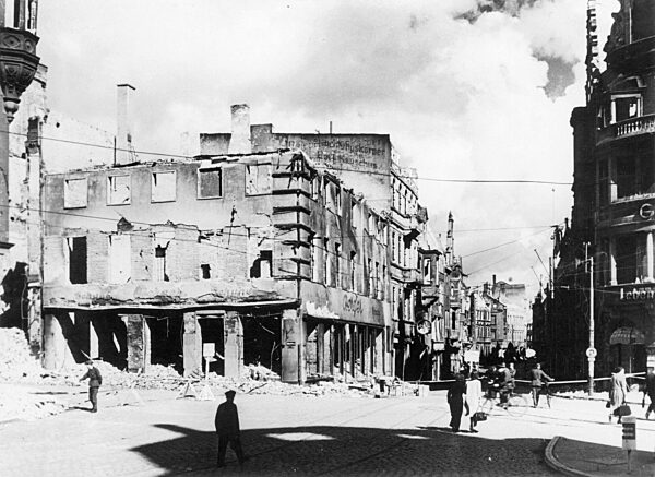 Destroyed Koenigsberg, 1944