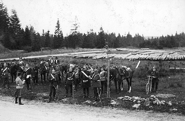 Kaisermanöver im Jahre, 1899