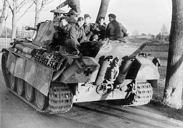 German Panzer V Panther in East Prussia, 1944
