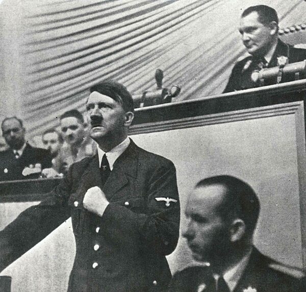 Hitler: Kriegserklärung an Polen 1.9.1939