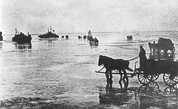 Ostpreußische Flüchtlinge, 1944/45