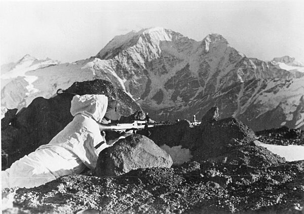 Nazi German soldier in the Caucasus, 1942