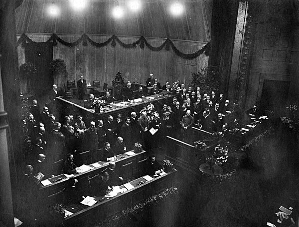 National Assembly in Weimar in June 1919