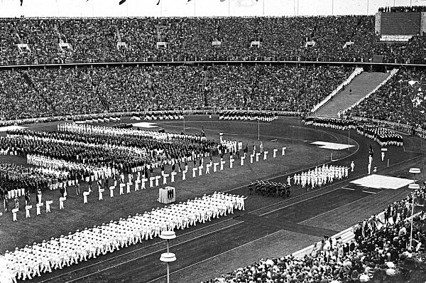 Opening of the Olympic Games in Berlin, 1936