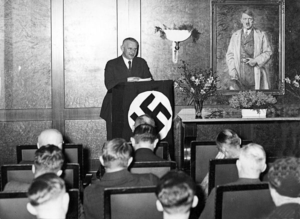 Carl Friedrich Goerdeler in a speech