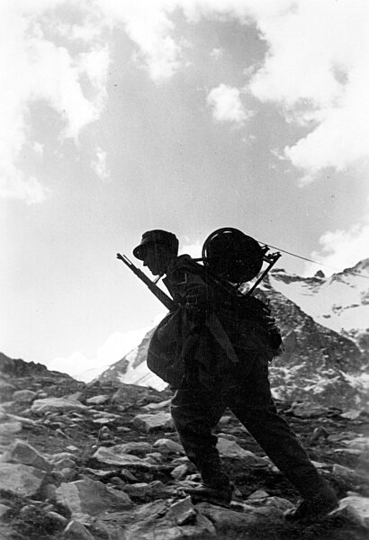 Nazi German mountain infantryman in the Caucasus, 1942