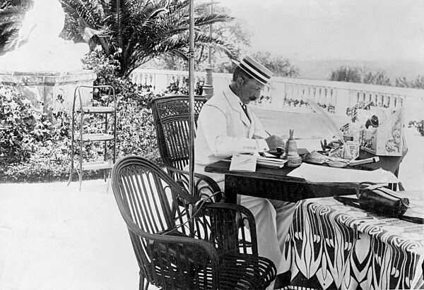 Kaiser Wilhelm II. on Corfu