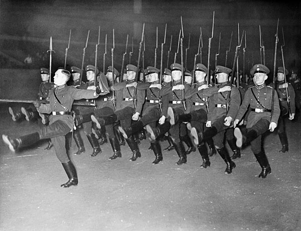 Police parade, 1937