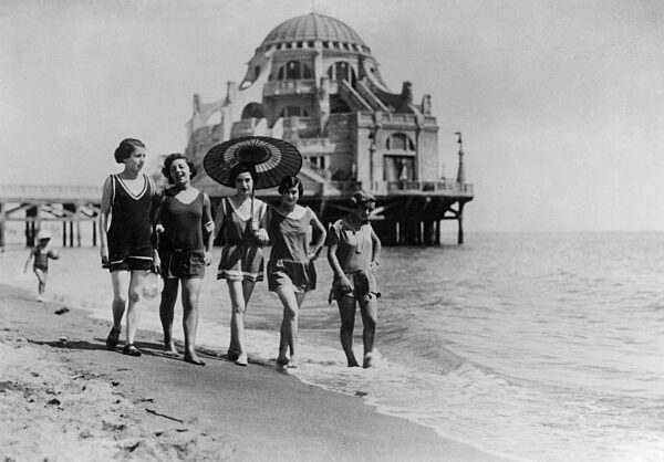 On the beach of Ostia