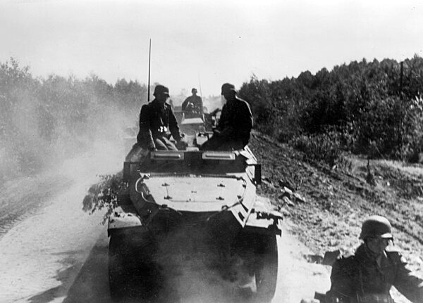 German troops near Kiev, 1941