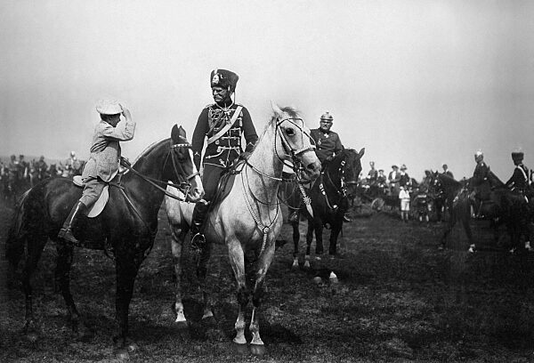 Prinz Wilhelm von Preußen und August von Mackensen, 1913
