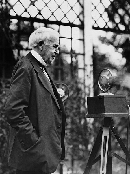 Thomas Alva Edison in Florida, 1929