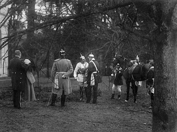 Kaiser Wilhelm II and Otto von Bismarck, 1895