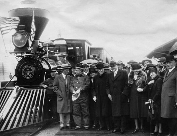Thomas Alva Edison, Henry Ford and Herbert Clark Hoover, 1929